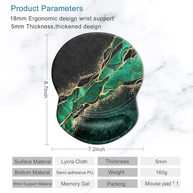 ITNRSIIET Ergonomic Mouse Pad - Image 5