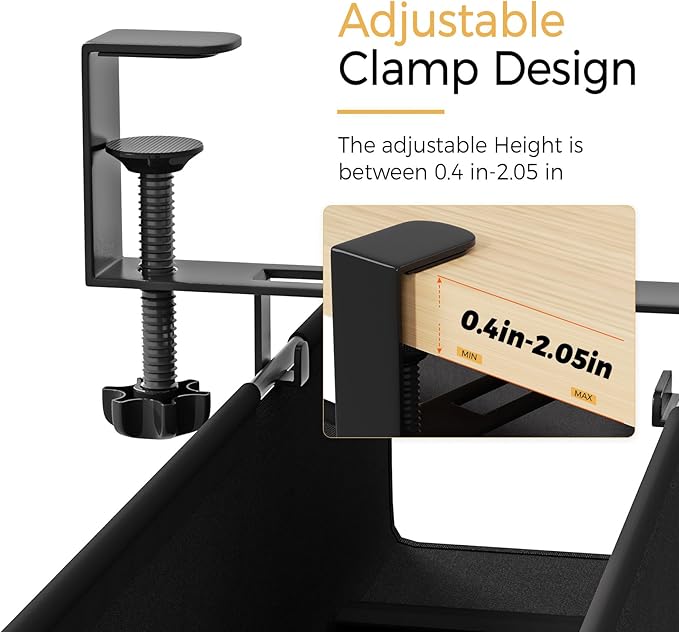 Under Desk Cable Management Tray 27.2" - Image 3