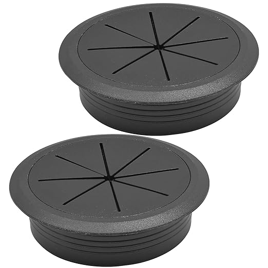 Desk Grommet 2-3/8", Desk Hole Cover by BOPOREAE
