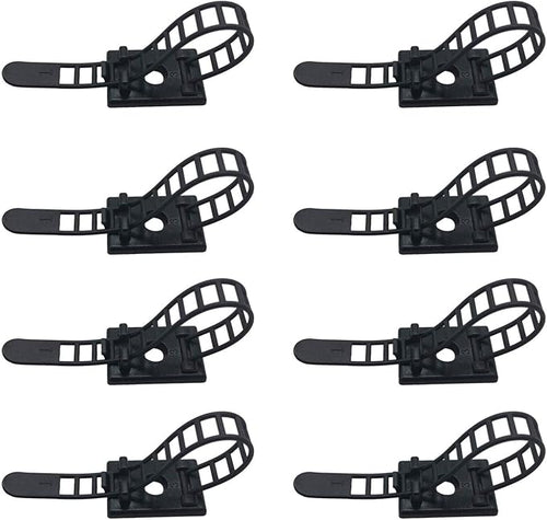 1000 Pieces Cable Management Desk Cord Organizer Cable Ties Wire Fasteners Clips by RayTour