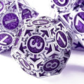 Metal DND Dice Set by RULEDICE