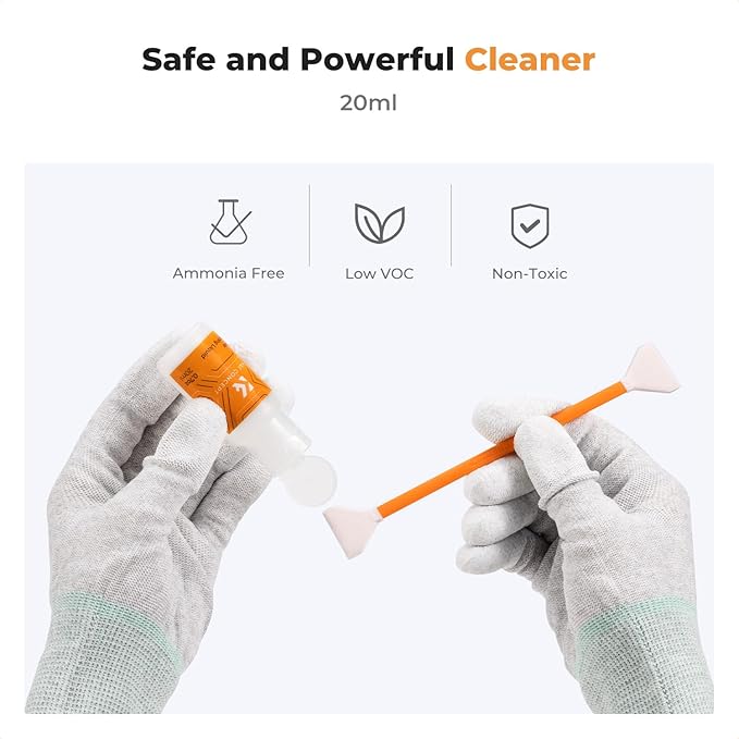 K&F Concept Full Frame Sensor Cleaning Kit, Mirrorless Camera Cleaner Kit - - Image 6