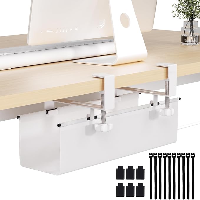 Under Desk Cable Management Tray 15.7" by JOLENSOY