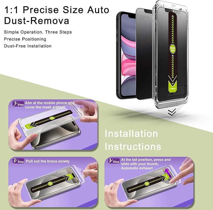 9H Tempered Glass, Anti-Glare, Full Coverage, Anti-Fingerprint, Auto Dust - Image 3