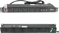 Tecmojo 1U Rackmount Network-Grade PDU Surge Protector Power Strip, 12 Outlets by Tecmojo