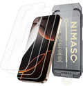 NIMASO for iPhone 16 Pro Screen Protector, 3 Pack Tempered Glass Screen by NIMASO