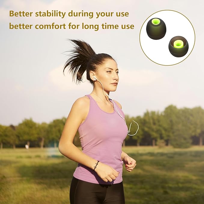 Silicone Replacement Earbud Tips Earbud Covers Fit - Image 6