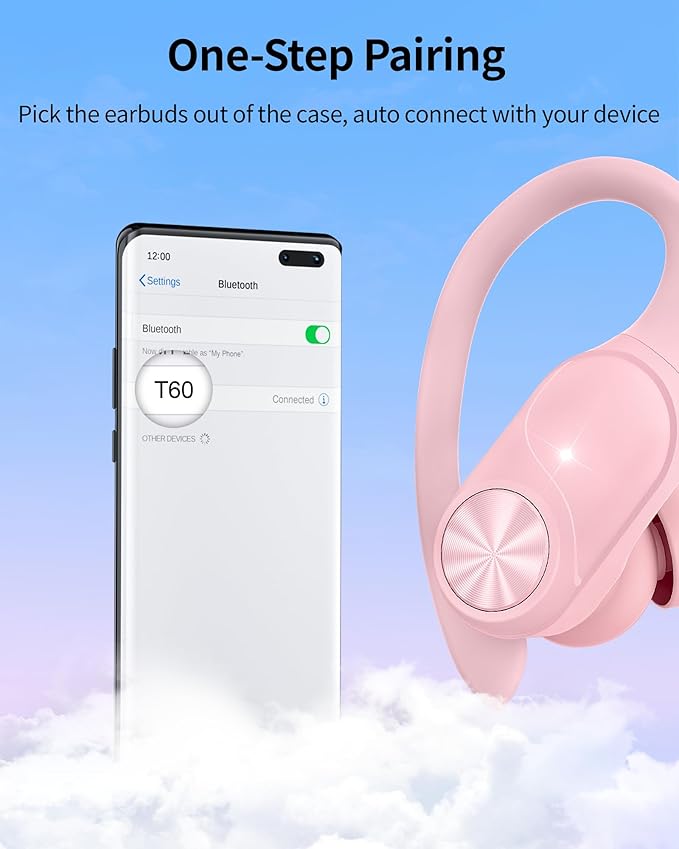 PocBuds Bluetooth Headphones Wireless Earbuds 80hrs Playtime Wireless Charging - Image 4