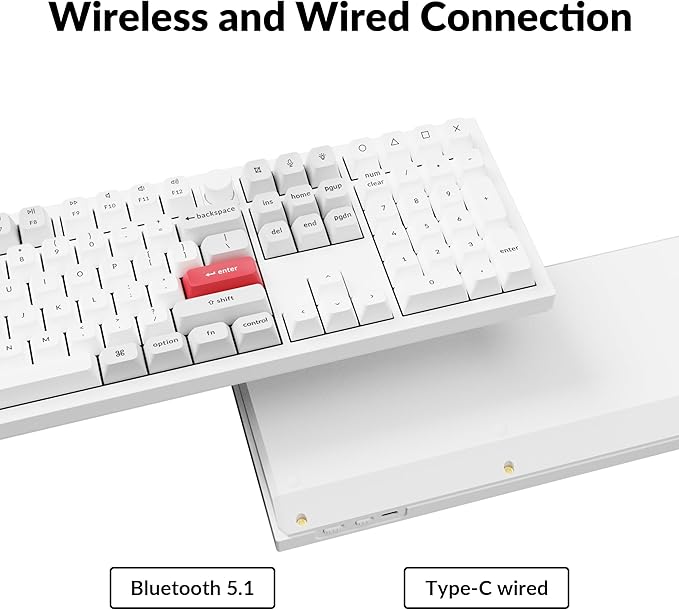 Keychron Q6 Pro Full Aluminum RGB Wireless/Wired Custom Mechanical Keyboard - Image 4
