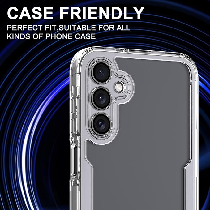 for Samsung Galaxy A16 Camera Lens Protector, Individual Metal Ring Tempered - Image 5