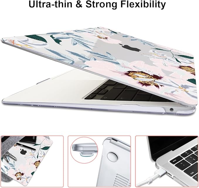 Compatible with MacBook Air 13 inch Case 2021 2020 2019 2018 M1 A2337 A2179 - Image 6