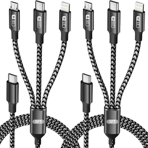 100W USB C Multi Charging Cable by MPATIBY