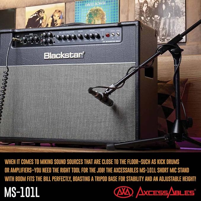 AxcessAbles Short Microphone Stand - Image 7