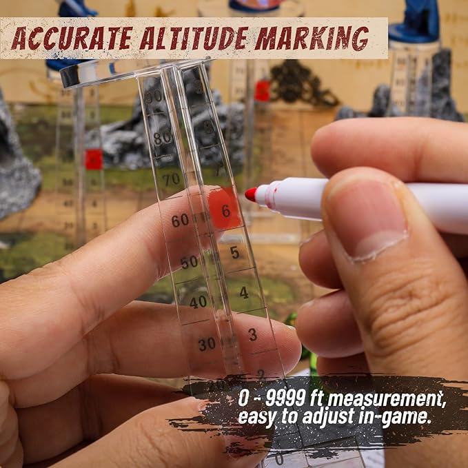 DND Flying Miniatures Combat Riser Acrylic Laser Cut Flight Stand Terrain from - Image 3
