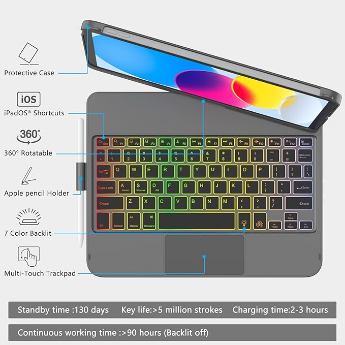 for iPad A16 11th Generation/10th Generation Case - Image 6