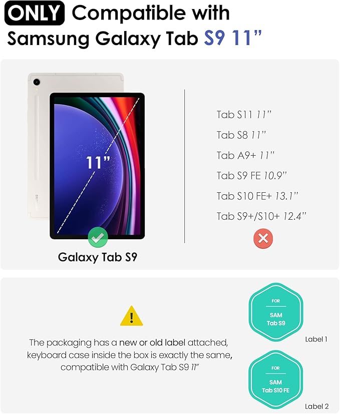 Nillkin for Samsung Galaxy Tab S9 11” Case - Image 2