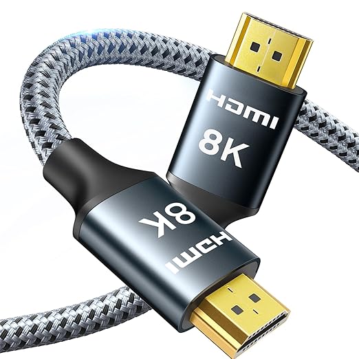 ARISKEEN 8K HDMI Cable 9 FT, 48Gbps High Speed HDMI 2.1 Cable, 8K 60Hz by ARISKEEN
