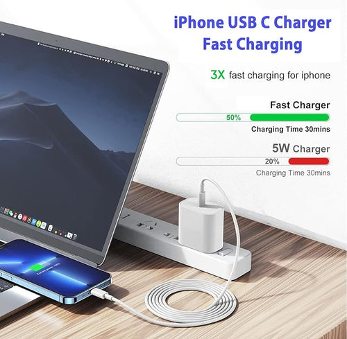 10FT iPhone Fast Charger - Image 2