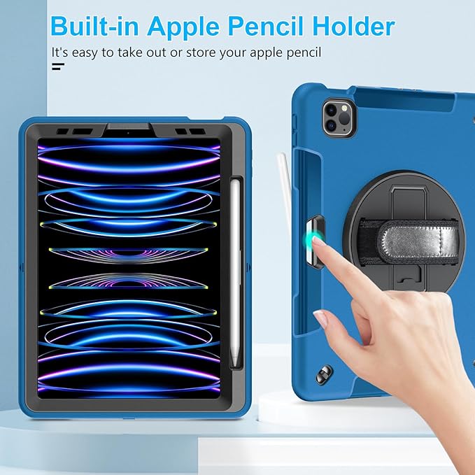 Case for iPad Pro 11 Inch 2022/2021/ 2020/2018: Cover for iPad 11 Inch 4th/ - Image 8