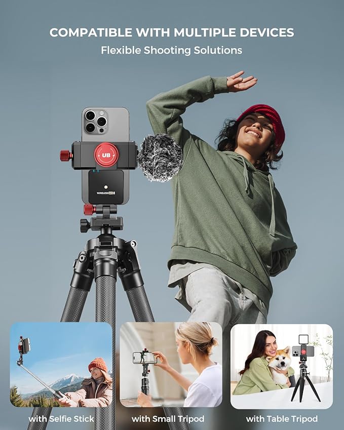 UBeesize Metal Phone Tripod Mount Cold Shoes - Image 6