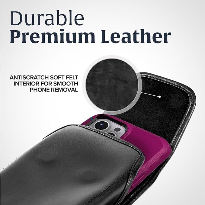 Turtleback Belt Holder for iPhone 16 Pro Max, 15 Pro Max, 14 Pro Max -Large- - Image 5