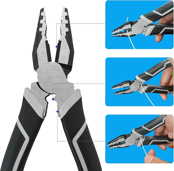 Cable Tethers 50 Pack with Crimping Tool, Adjustable Security Cable Look - Image 5