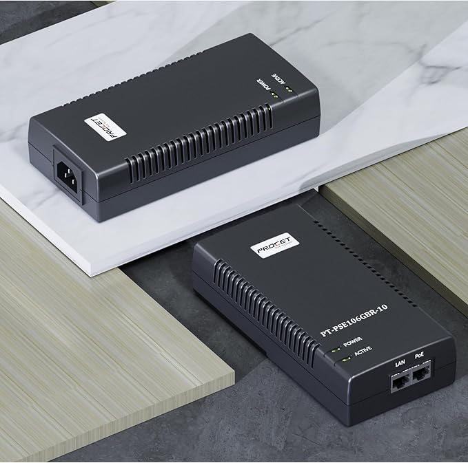 PROCET Gigabit PoE Iniector 90W PoE++ Power Injector - Image 6