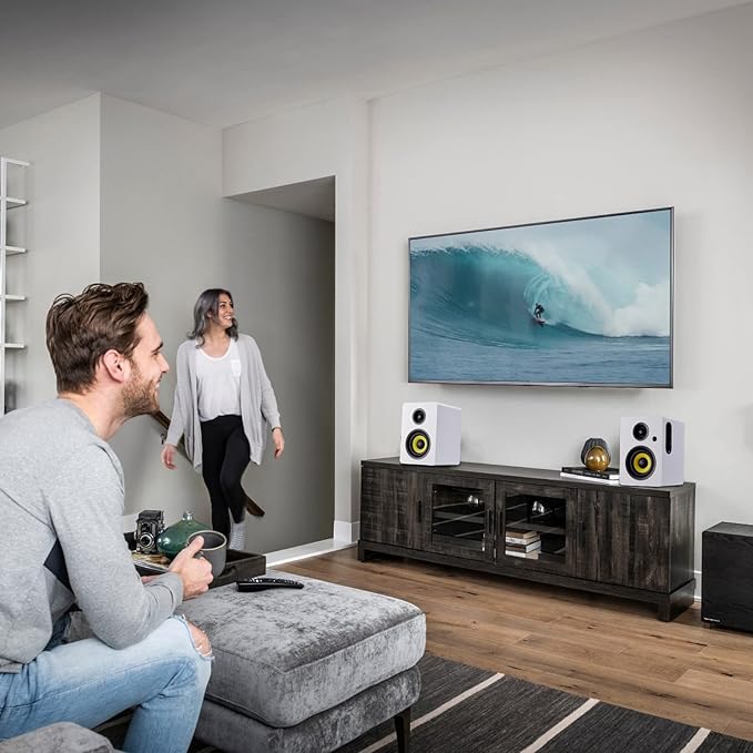 SW206 4” HiFi Bookshelf Speakers - Image 8