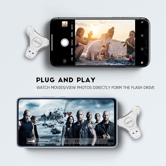 App*le Certified iDiskk 1TB iPhone 16 and 15 Photo flashdrive - Image 3