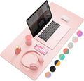 YSAGI Dual-Sided Desk Pad Protector, Desk Mat by YSAGi