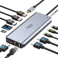 Selore Laptop Docking Station Dual Monitor, USB C Hub, USB C Docking Station by SeloreS-Global