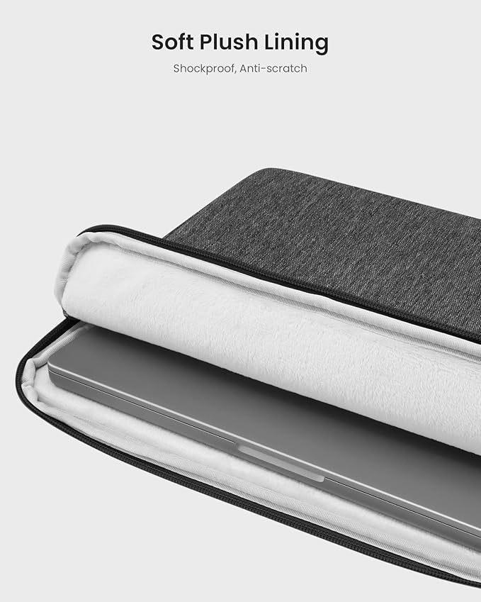 tomtoc Slim Laptop Sleeve Case for 13-inch New MacBook Air M4/A3420 M3/A3113 - Image 3