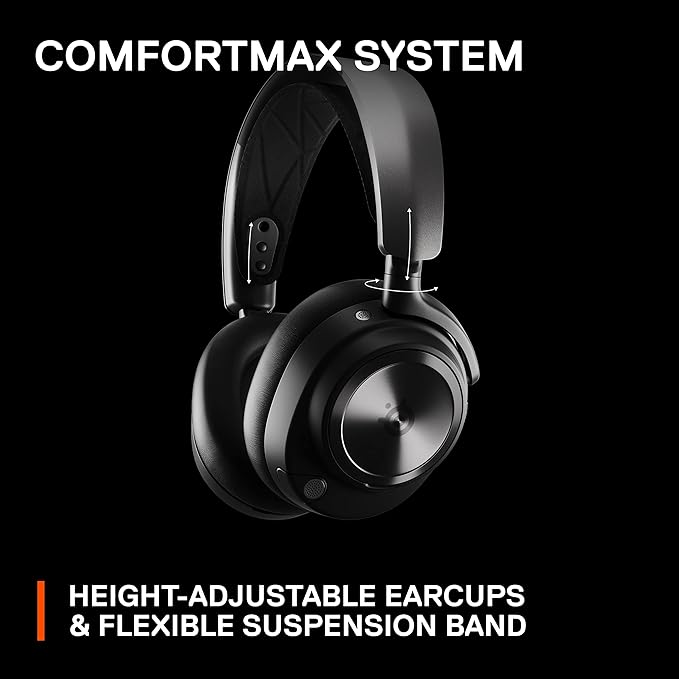 SteelSeries Arctis Nova Pro Wireless Multi-System Gaming Headset - Image 9