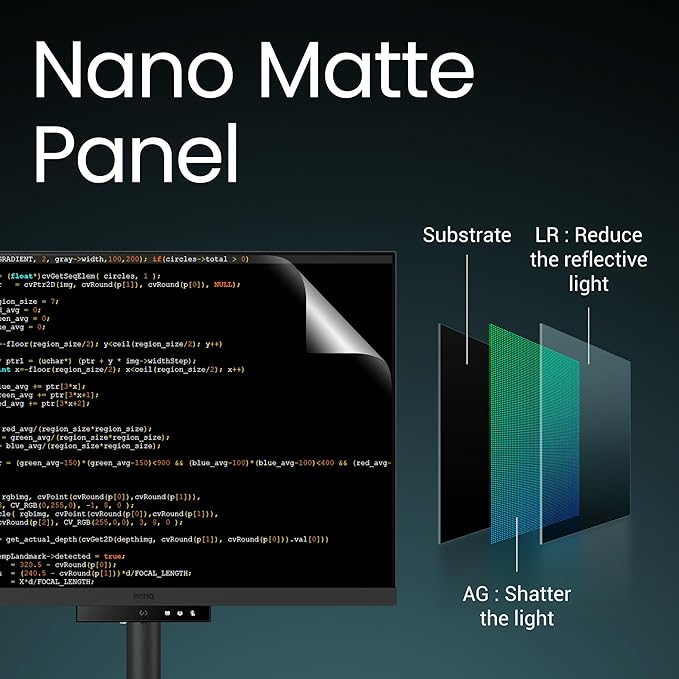 BenQ RD280UA 28.2” 4K 3840x2560 Programming Monitor Backlight, Ergo Flexible Arm - Image 2