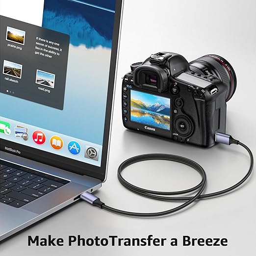 USB 3.1 Micro B to USB C Hard Drive Cables, 3.3FT 10 Gbps USB C to Micro B - Image 3