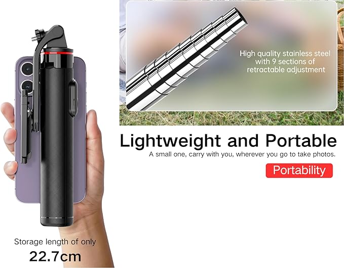 C13D 53" Selfie Stick Tripod - Image 3