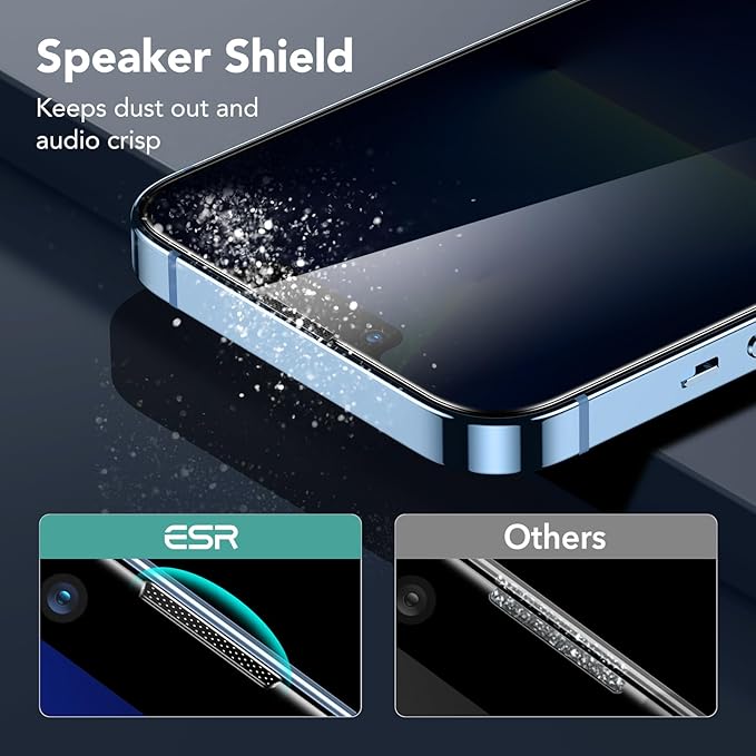 ESR 3 Pack for iPhone 14 Plus/13 Pro Max Privacy Screen Protector, Anti-spy - Image 6