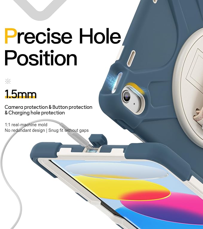 BRAECN for iPad 11th/10th Generation case 11/10.9 inch 2025/2022 - Image 9