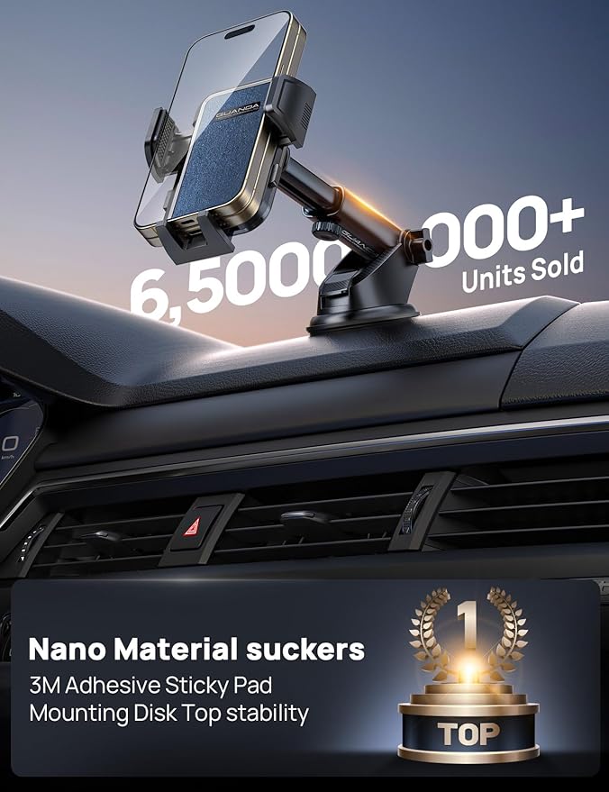 Dashboard Phone Holders for Your Car Phone Holders for Your Car, Non-Slip - Image 2