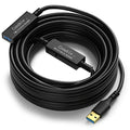 USB 3.0 Active Extension Cable 35 Feet, Long USB Type-A Male to Female Extender by Conable
