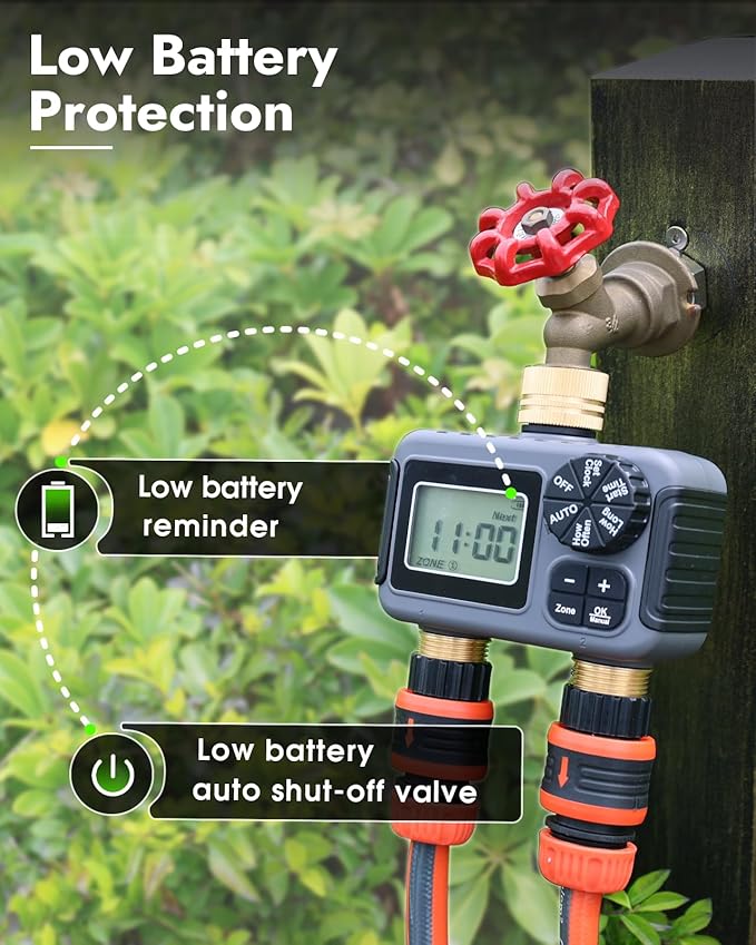Insoma 2 Outlets Sprinkler Timer - Image 7
