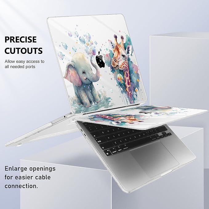 Case for MacBook Pro 13 inch with/Without Touch Bar, Hard Shell + Keyboard - Image 8