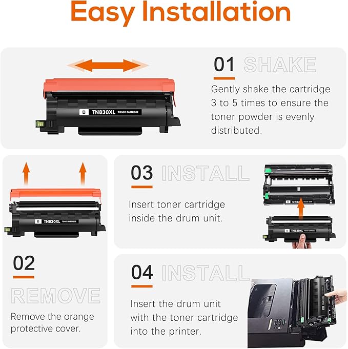 Compatible TN830XL TN830 Toner Replacement - Image 6