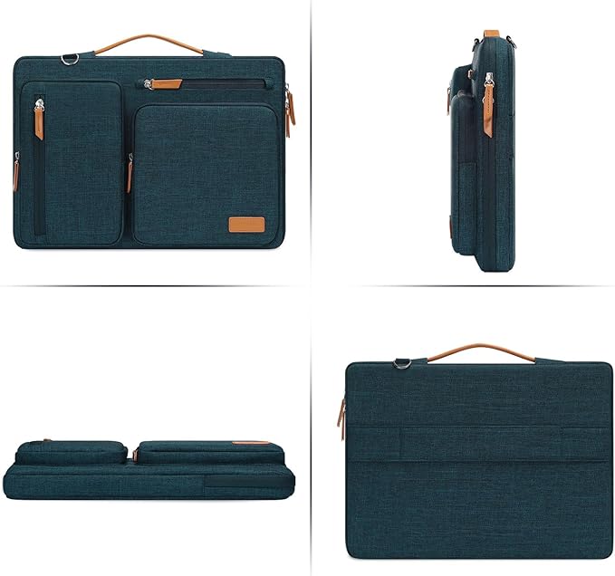 MOSISO 360 Protective Laptop Shoulder Bag, 15 inch Computer Bag Compatible - Image 4