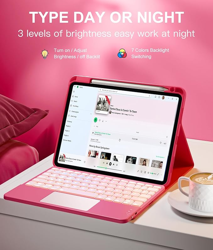 Compatible with iPad Air 11 Inch & Air 5th/ Air 4th Generation Case with - Image 7