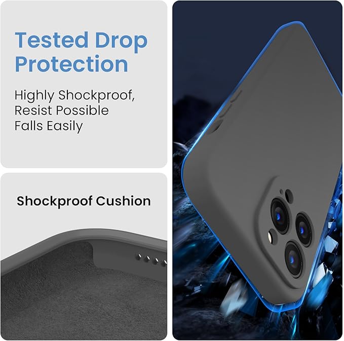 FireNova for iPhone 14 Pro Case, Silicone Upgraded Phone Case with, Soft - Image 4