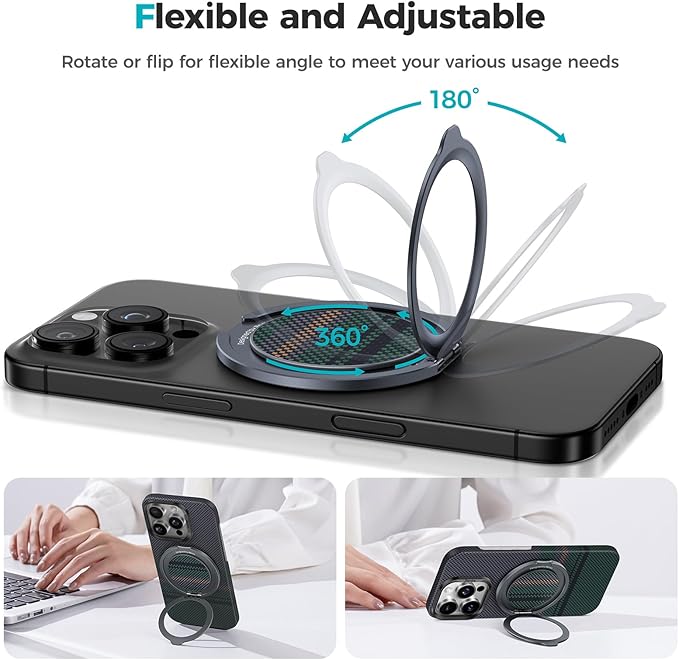 BENKS ArmorPop Magnetic Phone Grip & Stand - Image 3