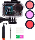 Waterproof Case for DJI Osmo Action 5 Pro/4/3 by UNISONPETDogDecorProducts