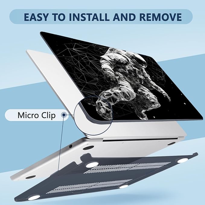 Compatible with MacBook Air 13.6 inch Case, M4 A3240/M3 A3113/M2 A2681 - Image 3