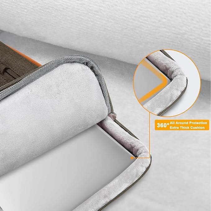 MOSISO 360 Protective Laptop Case 13 inch, 13 inch Laptop Sleeve Compatible - Image 3
